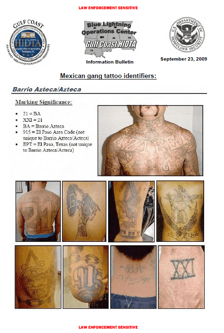 U//Les) Mexican Gang Tattoos Identification Guide | Public Intelligence 687_x_462_png