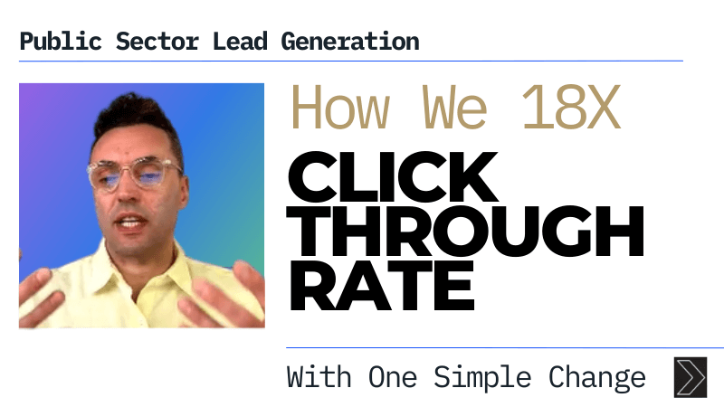 How We 18X Click-Through Rate With One Simple Change Banner Image