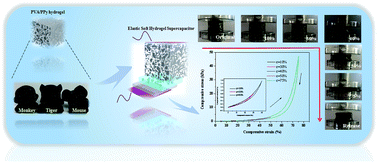 Elastic Soft Hydrogel Supercapacitor For Energy Storage