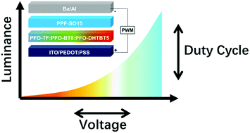 White Polymer Light Emitting Diodes With Ultra Large Color