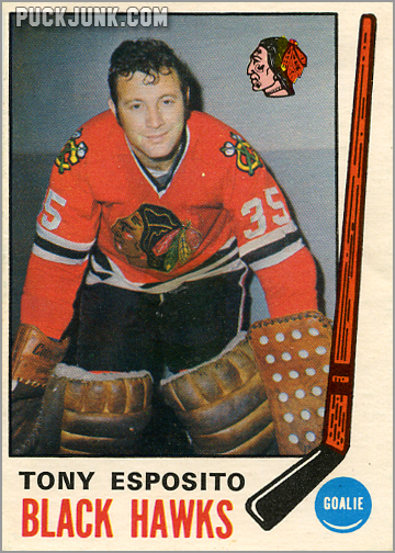 NHLAA Alumni Tony Esposito Chicago Blackhawks Souvenir Collector