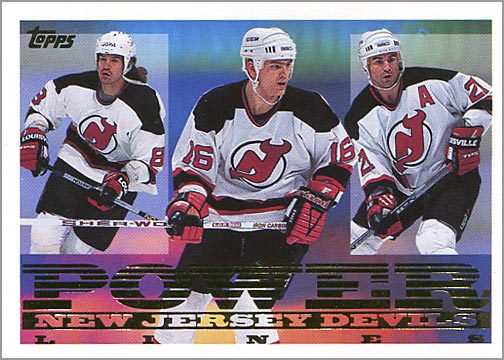 1994-95 Topps Power Lines #10 - New Jersey Devils