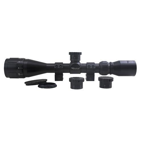 BSA Sweet .22 4-12x Rifle Scope 40mm Adjustable Obj. Dovetail Rings Blister