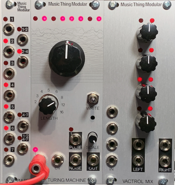 MTM Turing Machine Voltages / モジュラーシンセ