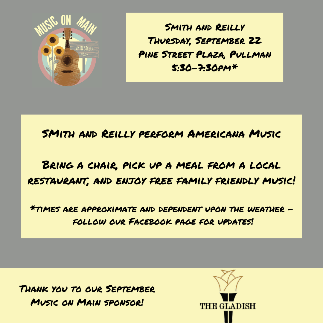 Music on Main in Pullman this Thursday Pullman Radio