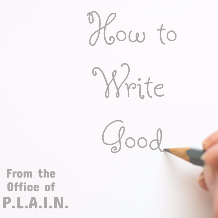 How to Write Good in Plain English – Pullman Radio