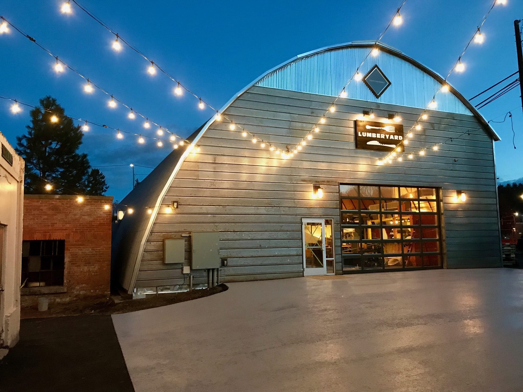 First chance to check out the Lumberyard food truck hall in Pullman