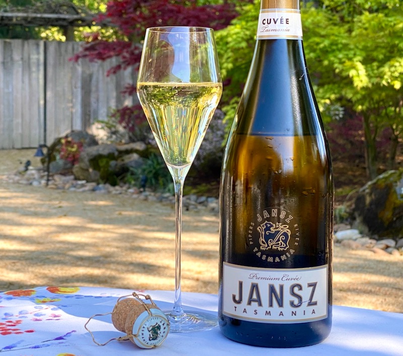 A Glass of Tasmanian Sparkling Wine to Brighten Your Day Pull That Cork