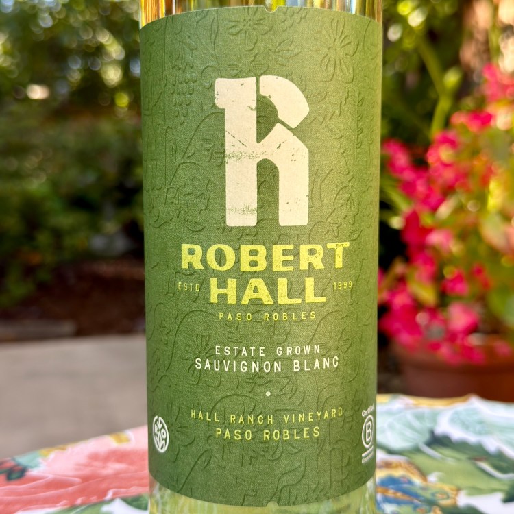 Photo of the 2025 Robert Hall ROC® Sauvignon Blanc, Paso Robles wine bottle label