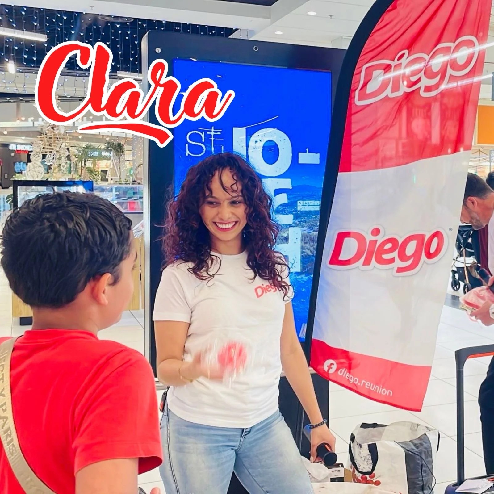 Opération marketing à la Réunion - street marketing