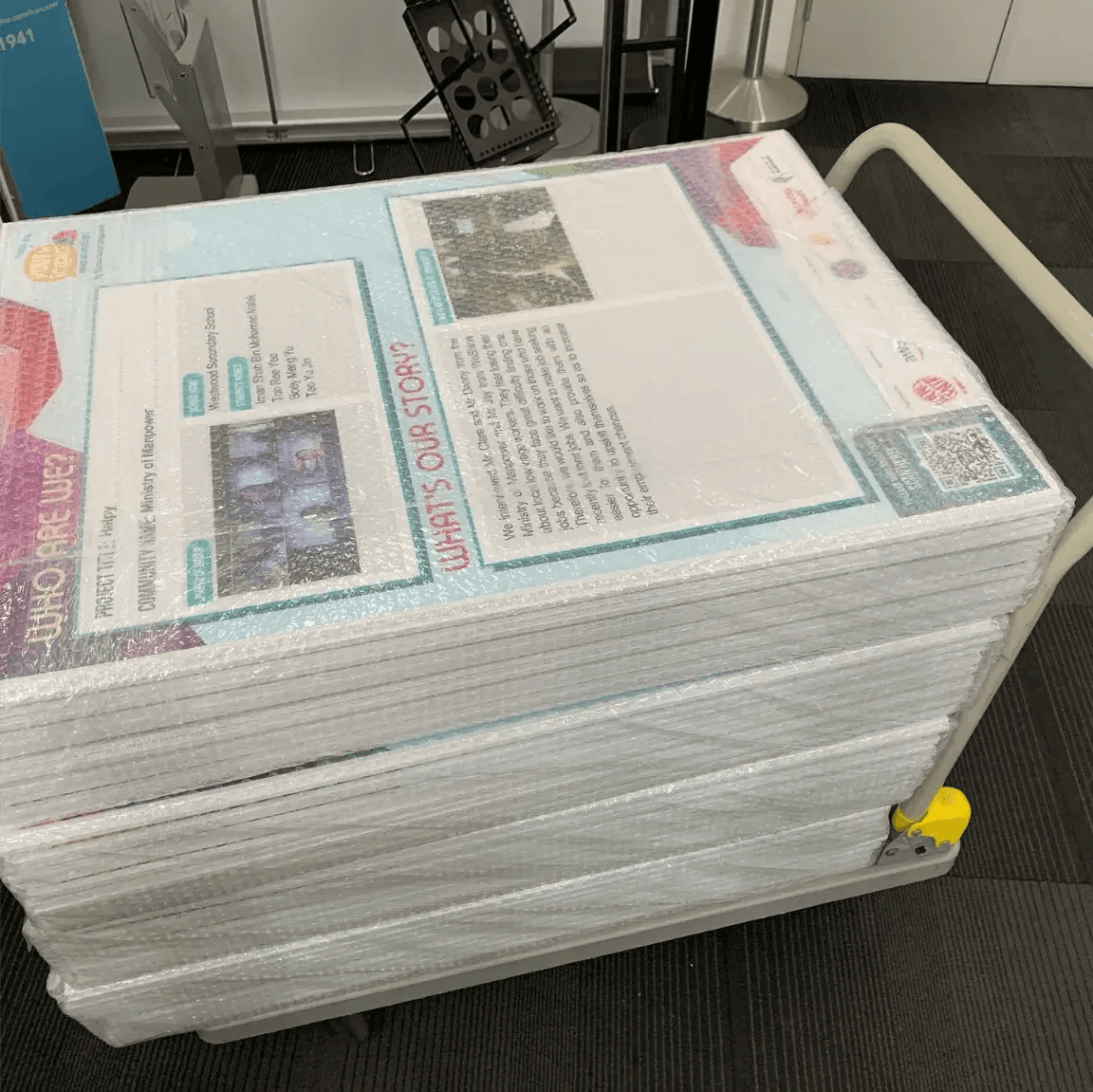 Stand out with foam board standees