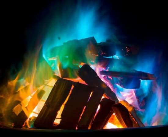 Amazing Rainbow Flames
