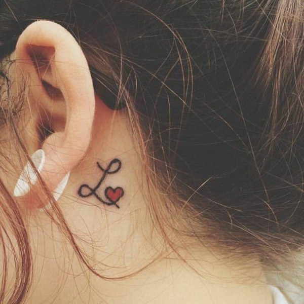 wallpapers Behind The Ear Tattoos Men Words 30 cute behind the ear tattoos for women