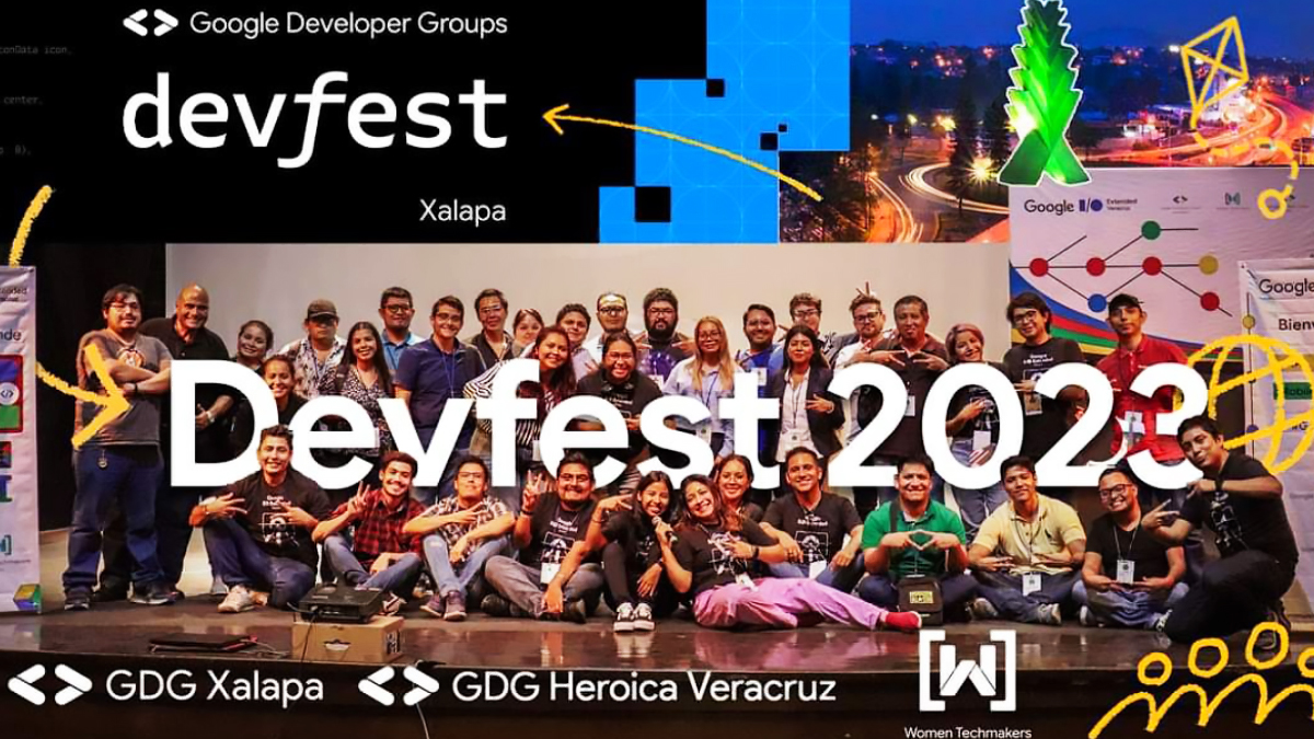 ¡Únete al DevFest 2023! La conferencia tecnológica global llega a Xalapa