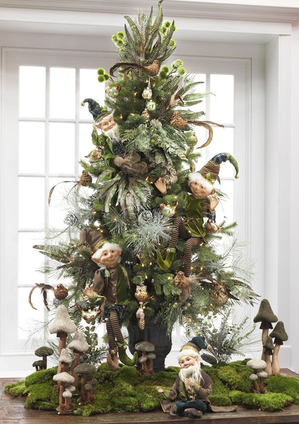 $1 hula hoop wedding hack: Sparkle #165: Christmas Tree Decoration Themes