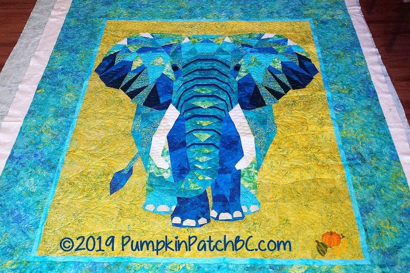 Elephant Abstractions 2 - Pumpkin Patch