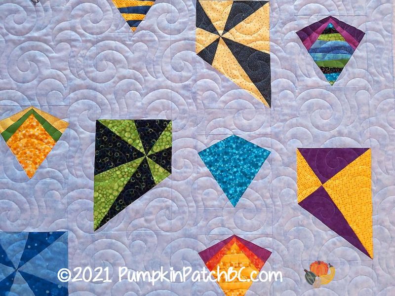 Colorful Kites Detail 1