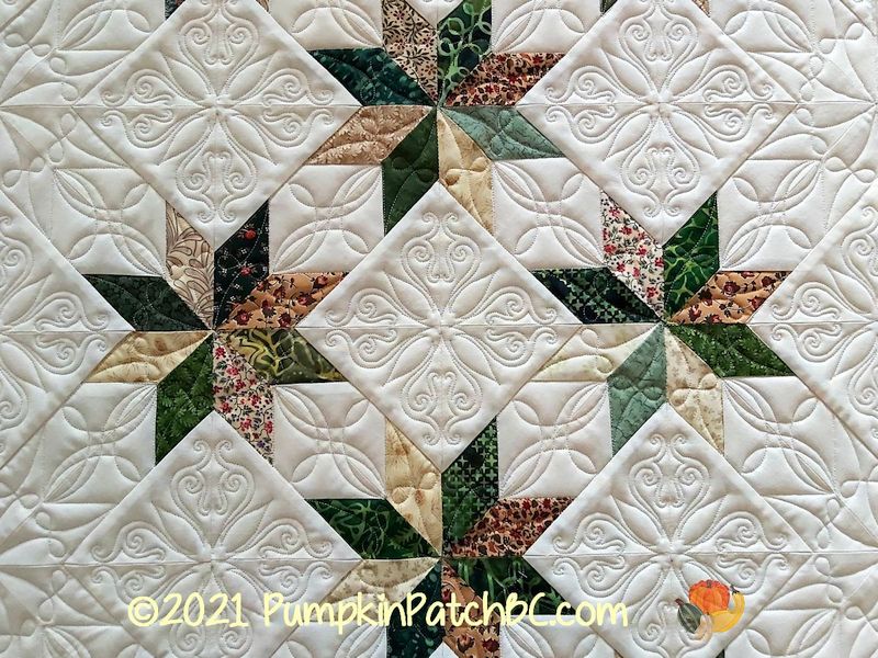 Eight-Pointed Stars Detail 1