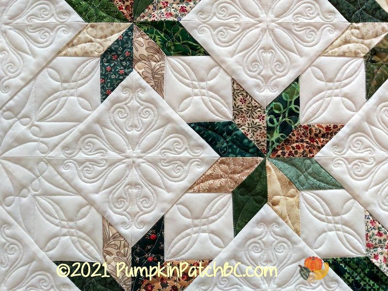 Eight-Pointed Stars Detail 2