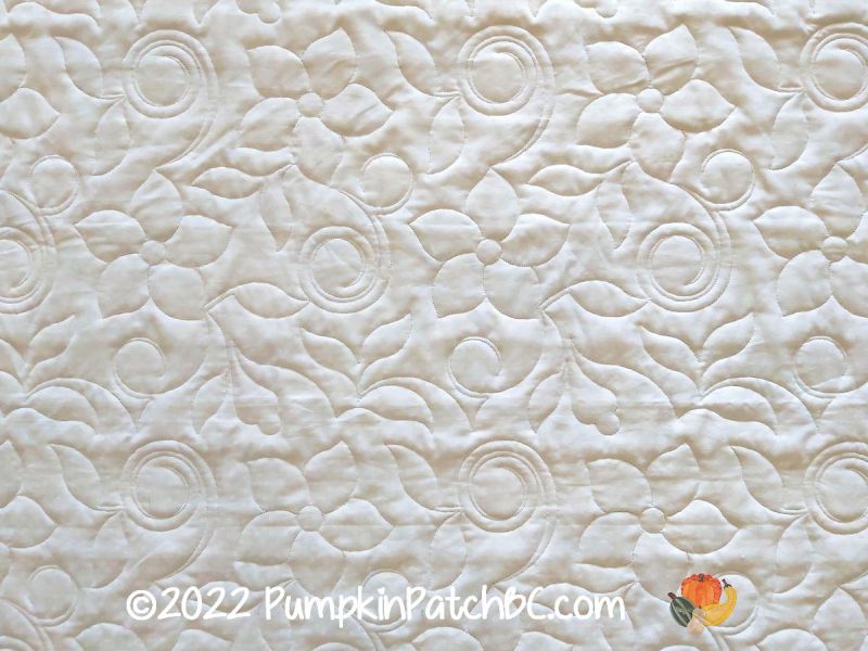 Renate's Scrap Quilt Back 2
