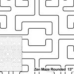 Zen Maze Rounded