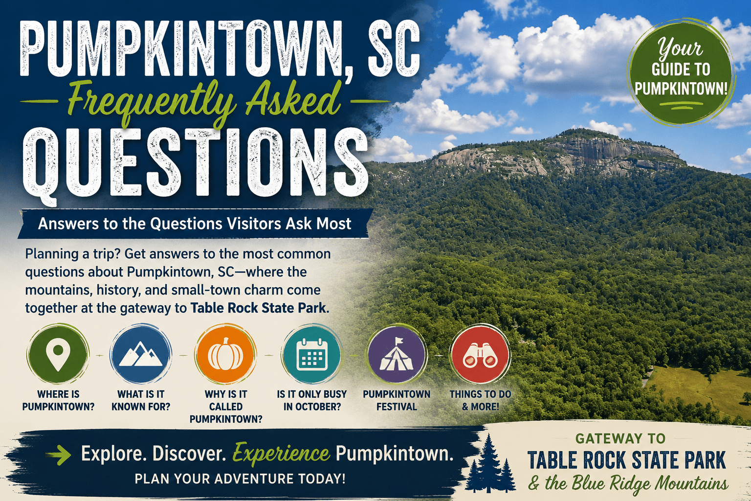 Frequently Asked Questions About Pumpkintown, South Carolina