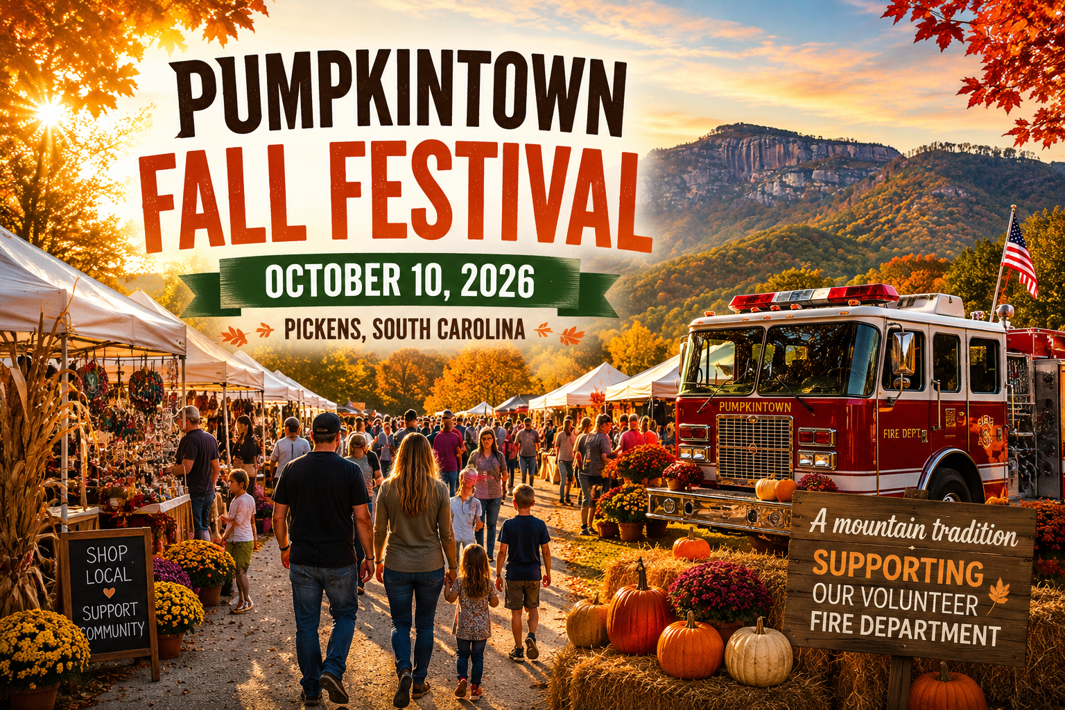 Pumpkintown Fall Festival Post