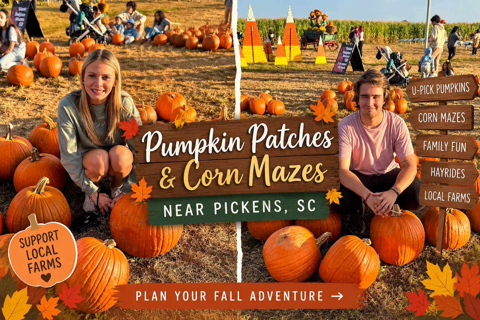 You Pick Pumpkings and Corn Maze