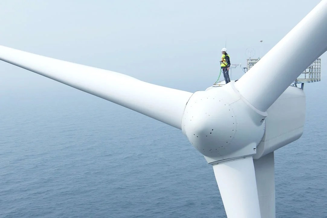 The design may be similar, but it will be different in blade size, in sweep diameter, maybe in color, etc. First Turbine At First Wind Farm In Djibouti Assembled