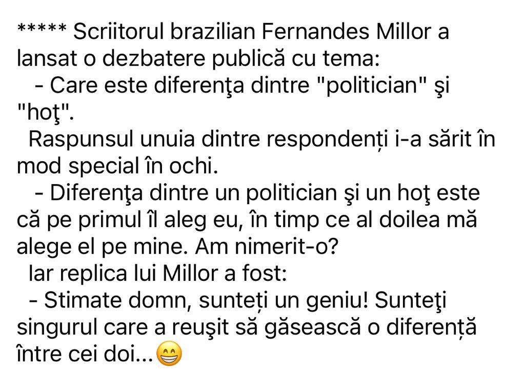Gluma săptămânii