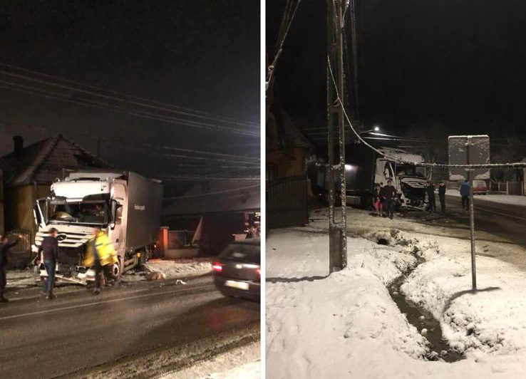 Accident rutier în Crăciunești