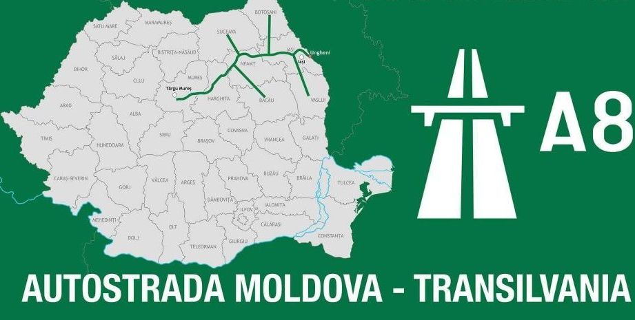 Punctul negru pentru întârzierile lucrărilor la autostrada Moldovei A8