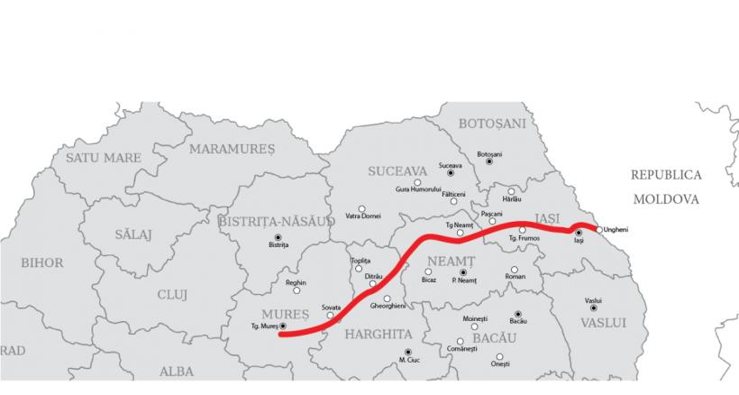 Lucrările la autostrada Moldovei încep, dar nu de la Târgu Mureș