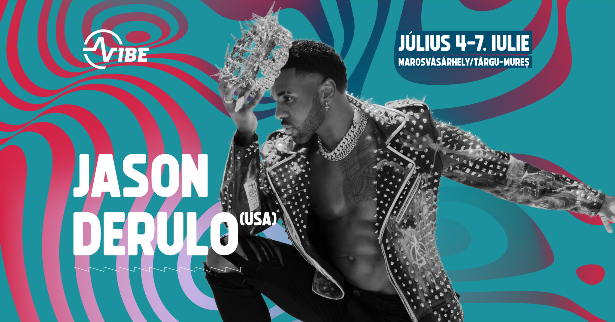 JasonDerulo la Târgu Mureș: americanul va concerta la VIBE Festival