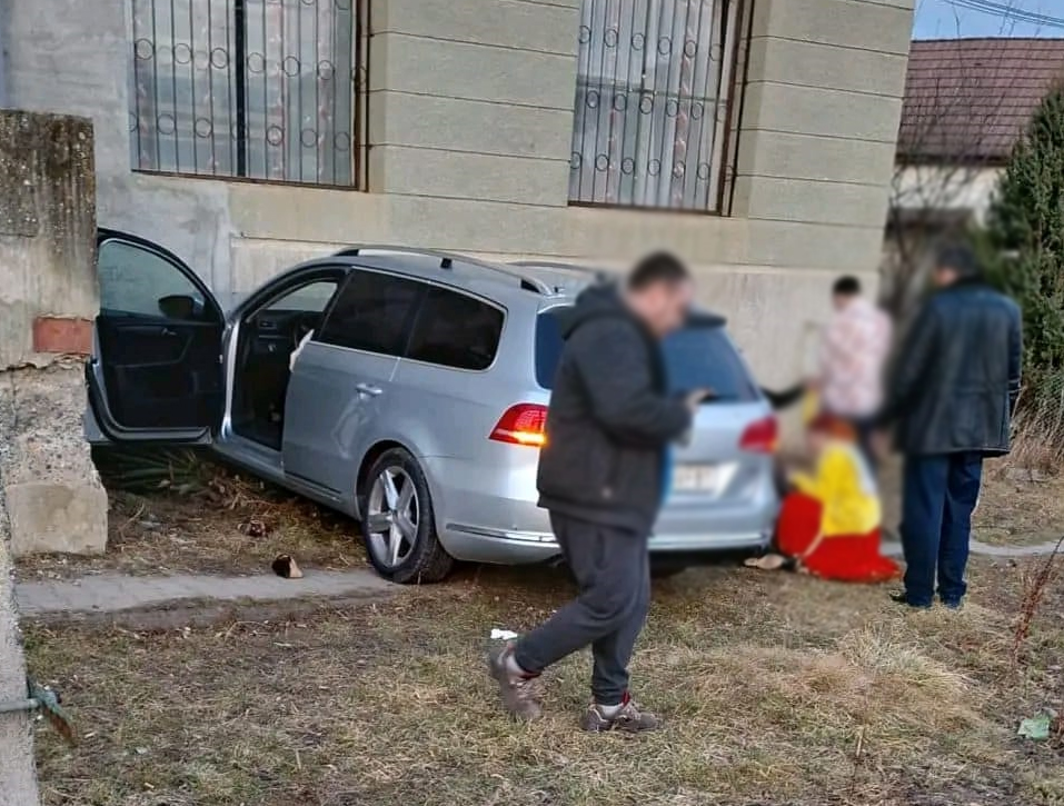 Accident la Cerghid