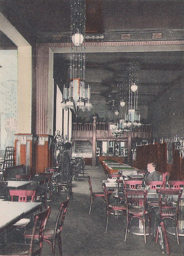 Din trecut…Cafeneaua Royal (În Hotelul Plazza) – 1915