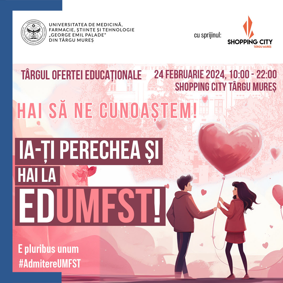 Târg educațional organizat de UMFST de Dragobete