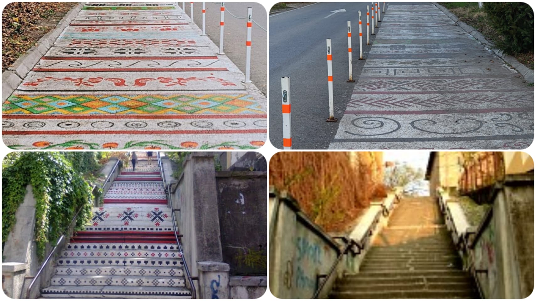 Punctul negru pentru proiectele frumoase ale orașului pe care s-a așternut praful la propriu