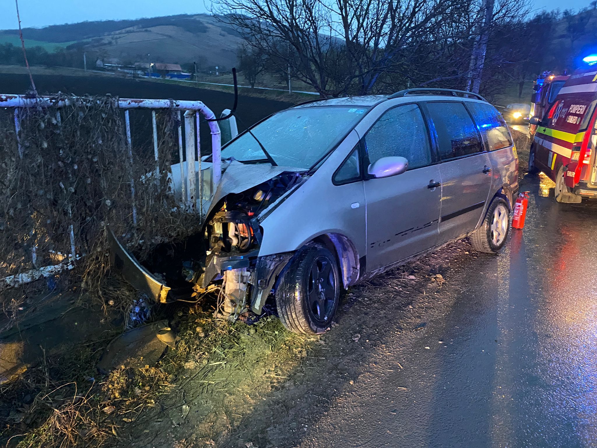 Accident cu șase victime la Lechința