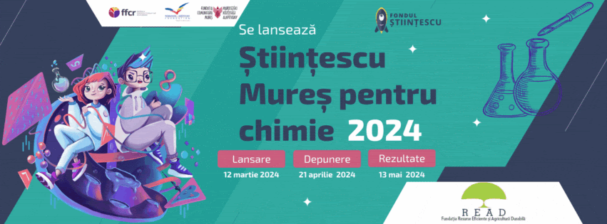 Fundația Comunitară Mureș anunță 2 apeluri noi de finanțare Științescu Mureș