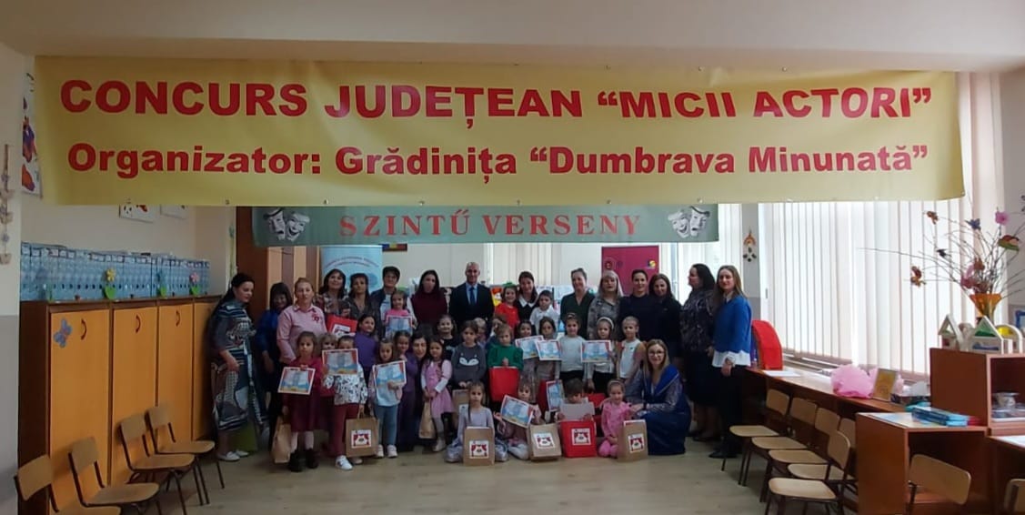 A cincea ediție a Concursului Județean de Artă Teatrală ,,Micii actori”