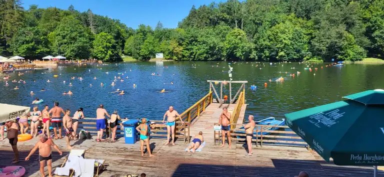 Lacul Ursu din Sovata se deschide vineri 21 iunie