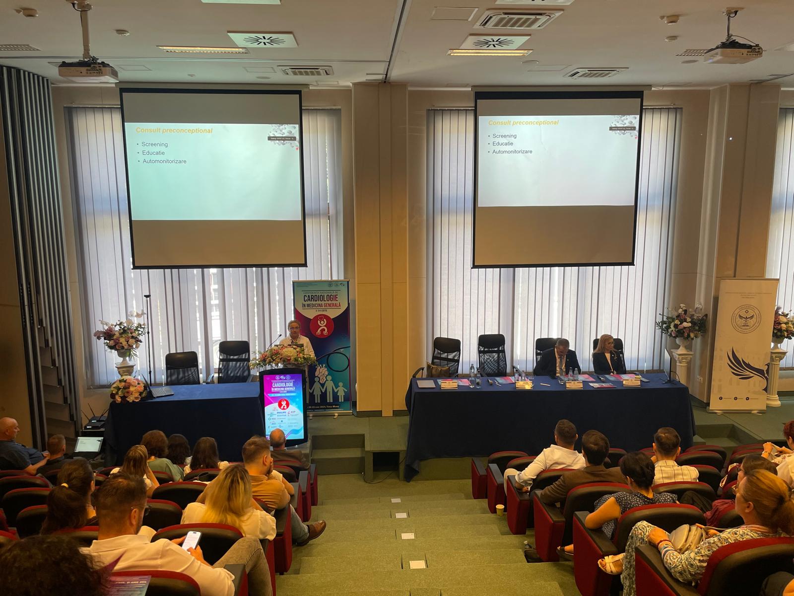 Peste 100 de cadre medicale din țară la Conferința Națională de Cardiologie în Medicina Generală