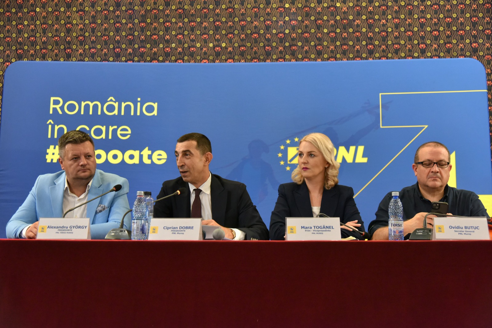 PNL Mureș și-a ales listele de parlamentari. Ciprian Dobre și Mara Togănel deschid listele