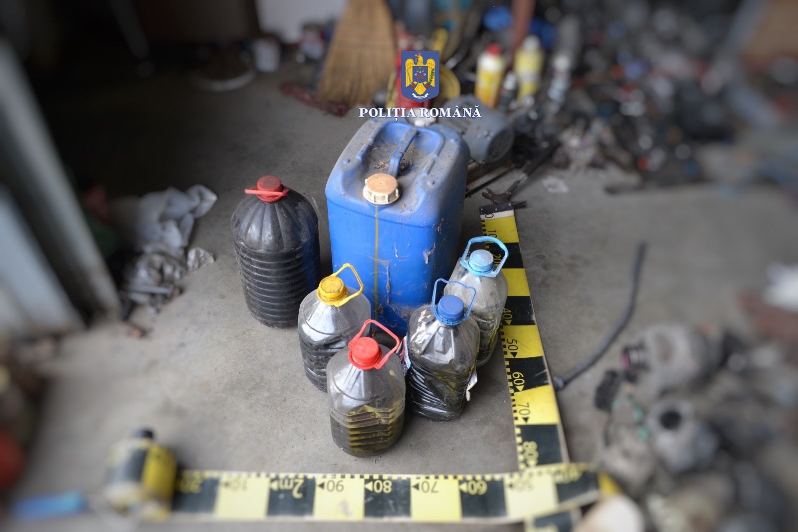 Poluatori din Ungheni și Nazna controlați de polițiști