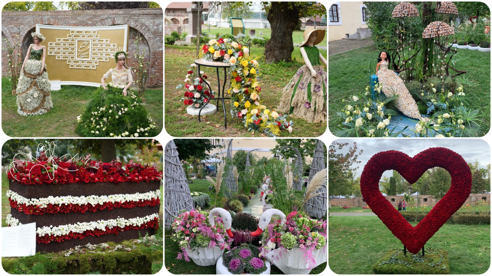 (Foto) Aranjamente florale deosebite la Magia Florilor din Cetatea Medievală