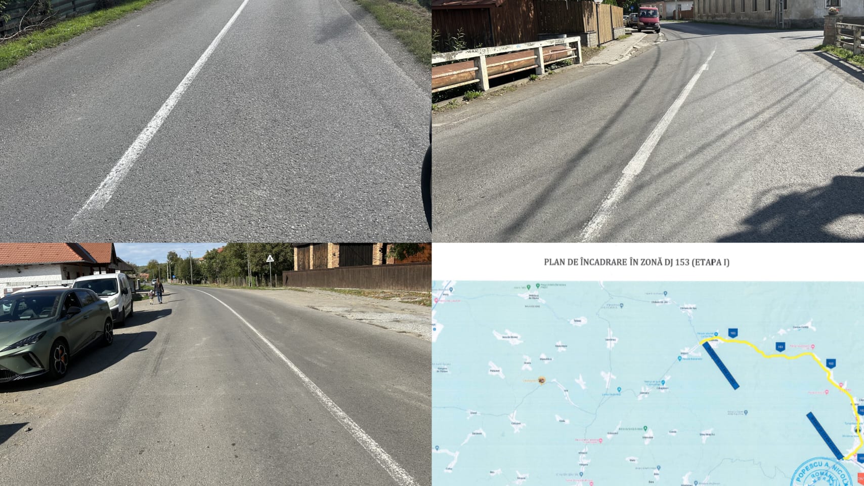 Reabilitarea drumului județean dintre Eremitu și Sovata va include stații de autobuz, trotuare și piste de biciclete