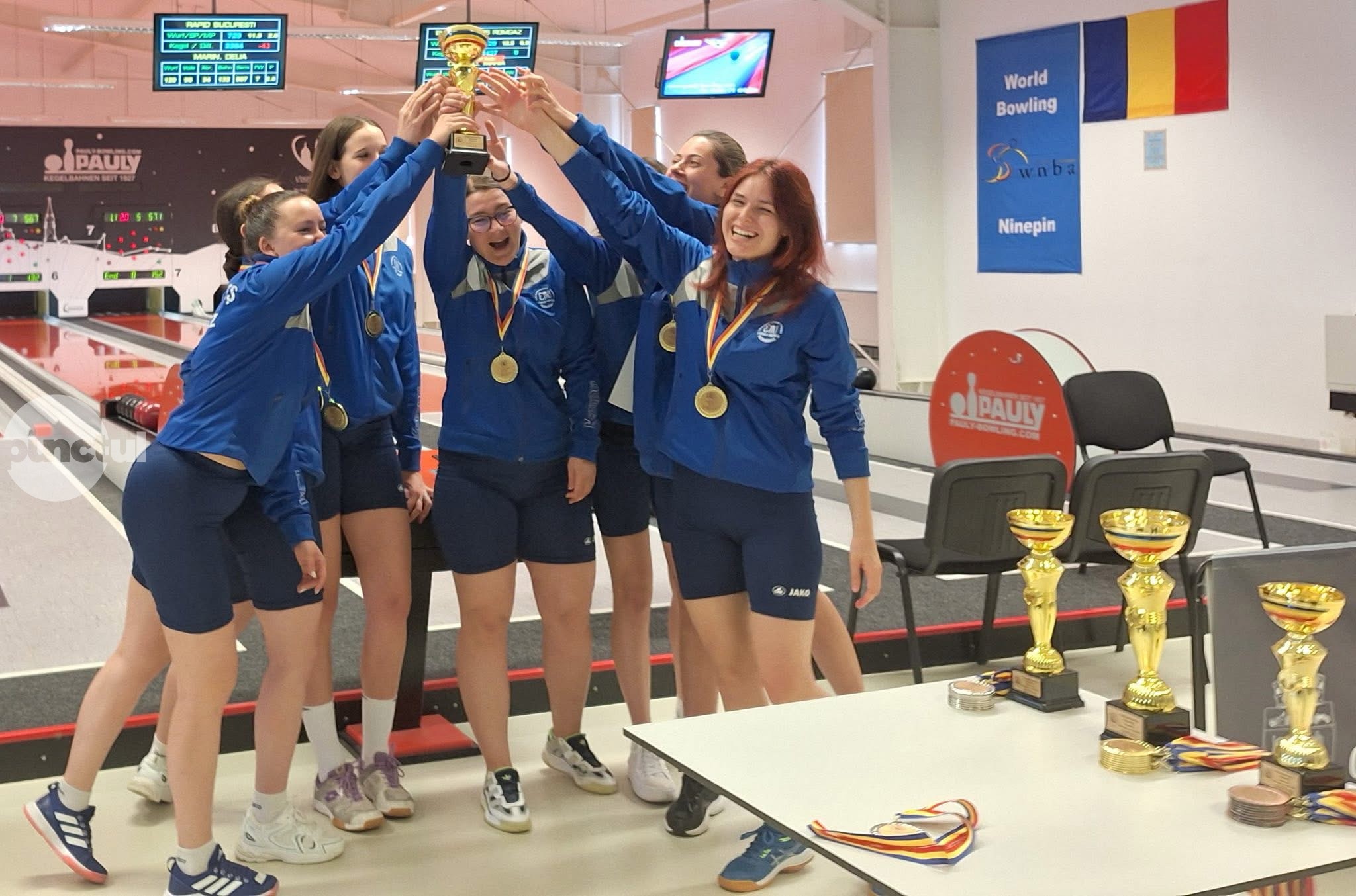 Un nou trofeu pentru echipa de senioare în Cupa României la popice