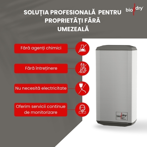 Umiditatea ascunsă în pereți poate scădea valoarea proprietății
