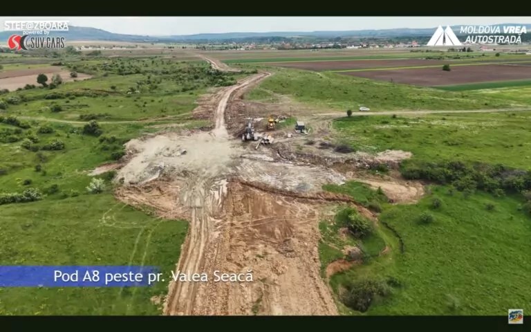 CNAIR a terminat banii pentru lotul UMB Leghin – Târgu Neamț de pe Autostrada Unirii A8